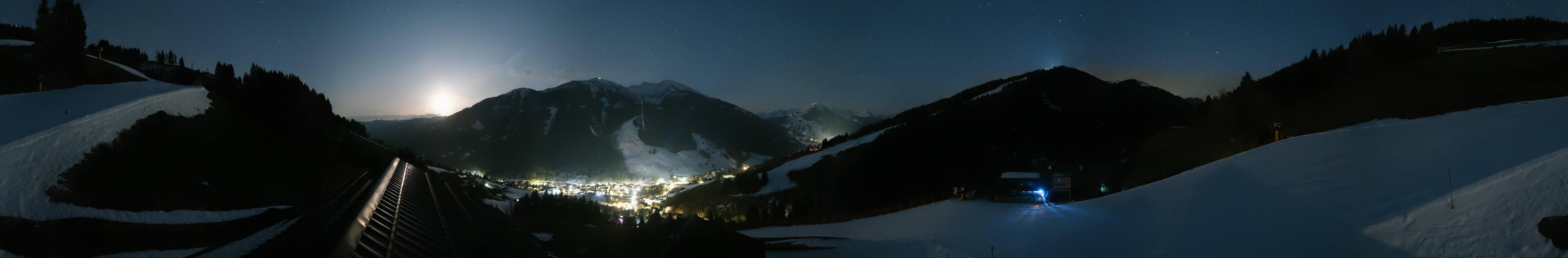 Archiv Foto Webcam Saalbach - Blick von der Maisalm