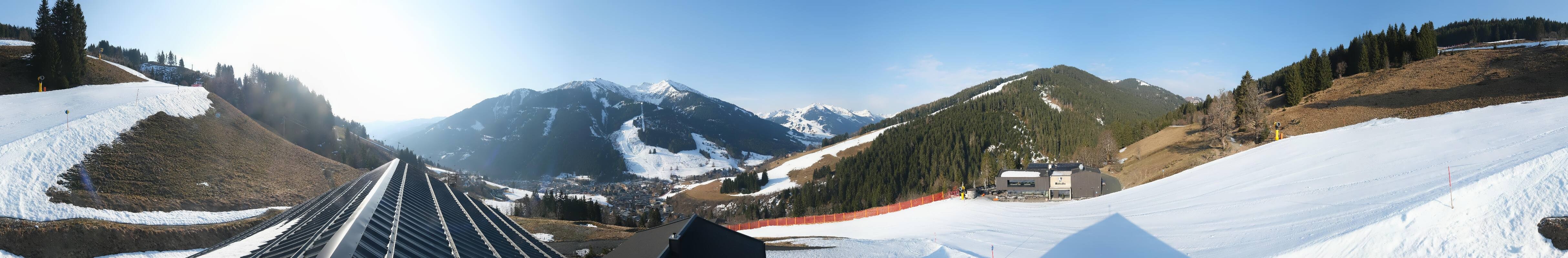 Archiv Foto Webcam Saalbach - Blick von der Maisalm
