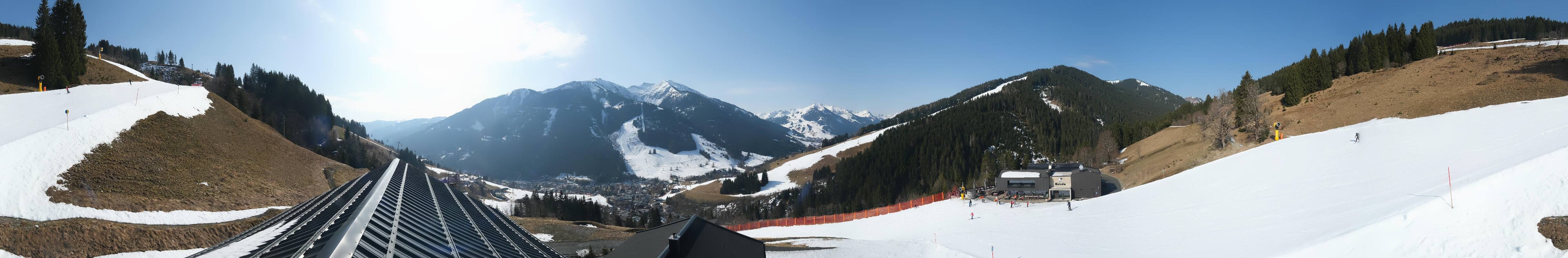 Archiv Foto Webcam Saalbach - Blick von der Maisalm