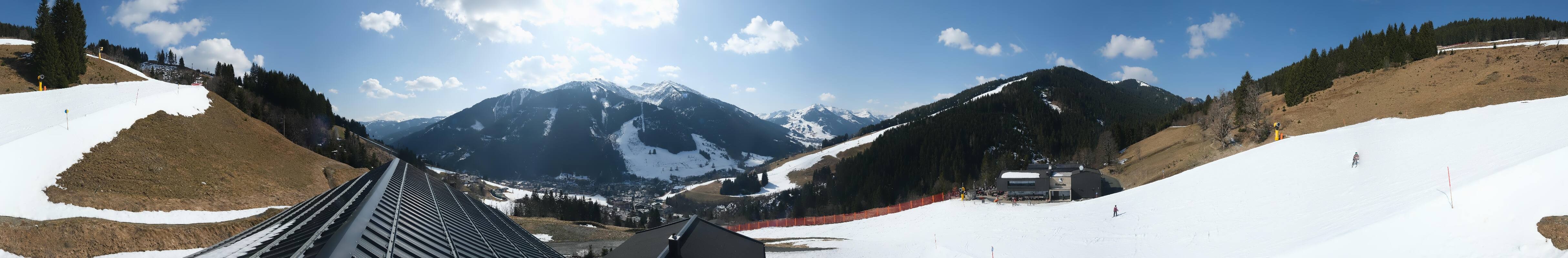 Archiv Foto Webcam Saalbach - Blick von der Maisalm