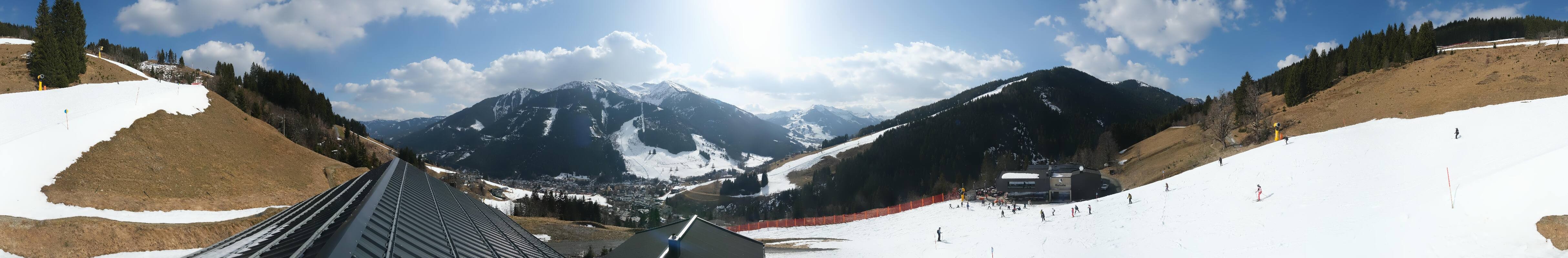 Archiv Foto Webcam Saalbach - Blick von der Maisalm