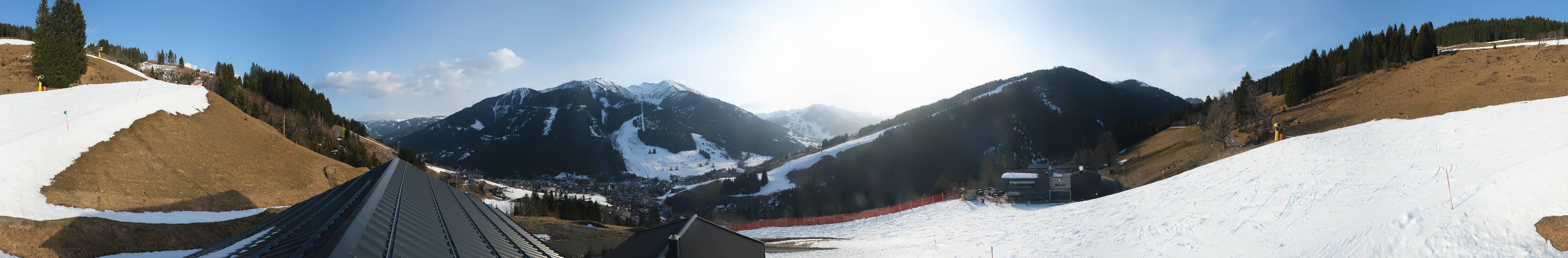 Archiv Foto Webcam Saalbach - Blick von der Maisalm