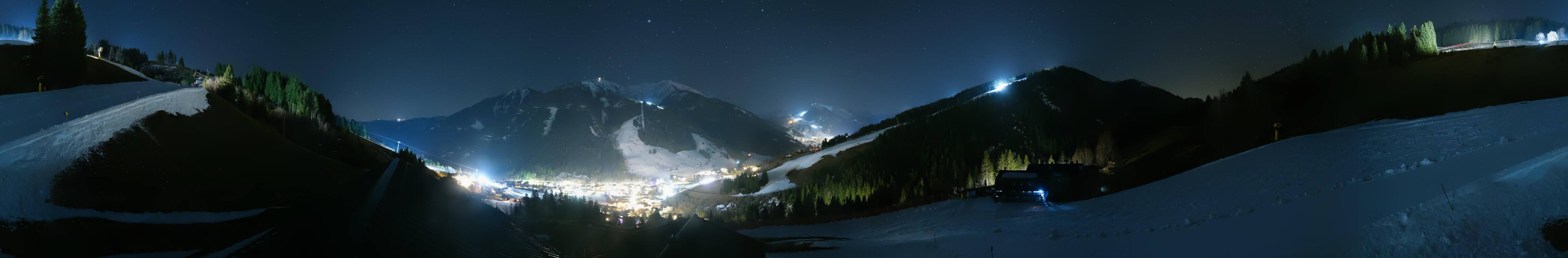 Archiv Foto Webcam Saalbach - Blick von der Maisalm