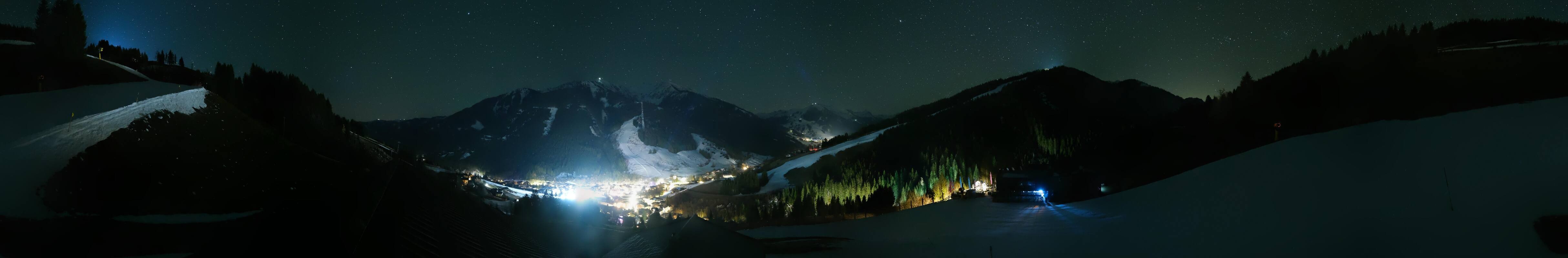 Archiv Foto Webcam Saalbach - Blick von der Maisalm