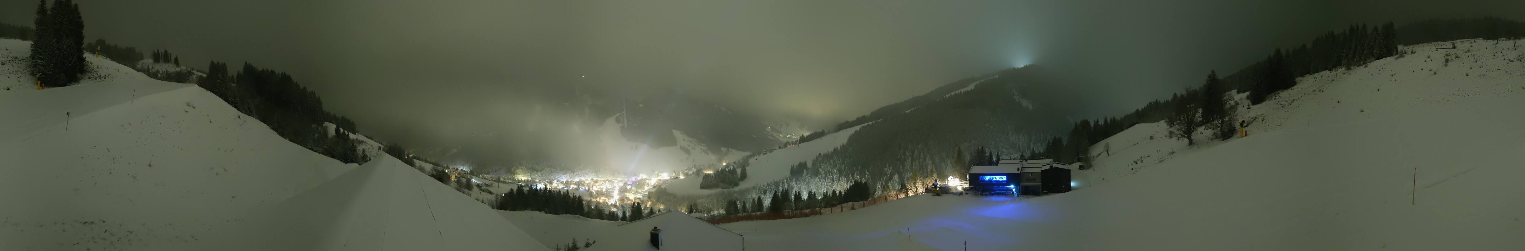 Archived image Webcam Saalbach - View from the Maisalm