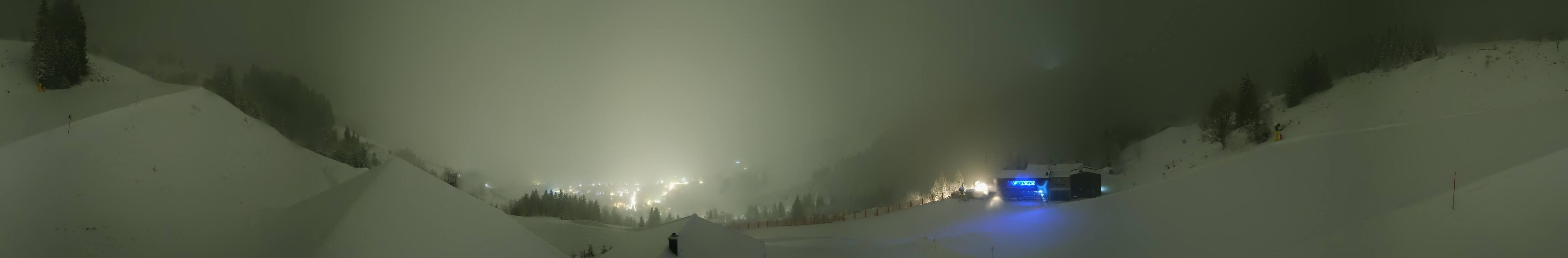 Archived image Webcam Saalbach - View from the Maisalm