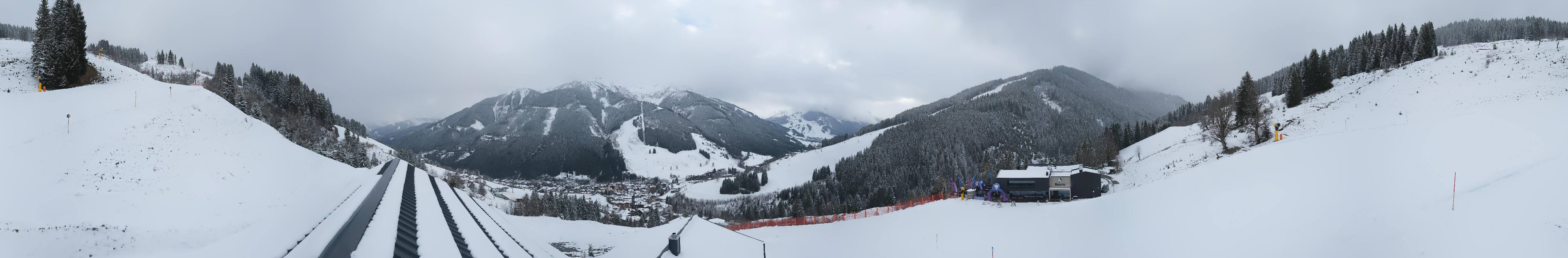 Archiv Foto Webcam Saalbach - Blick von der Maisalm