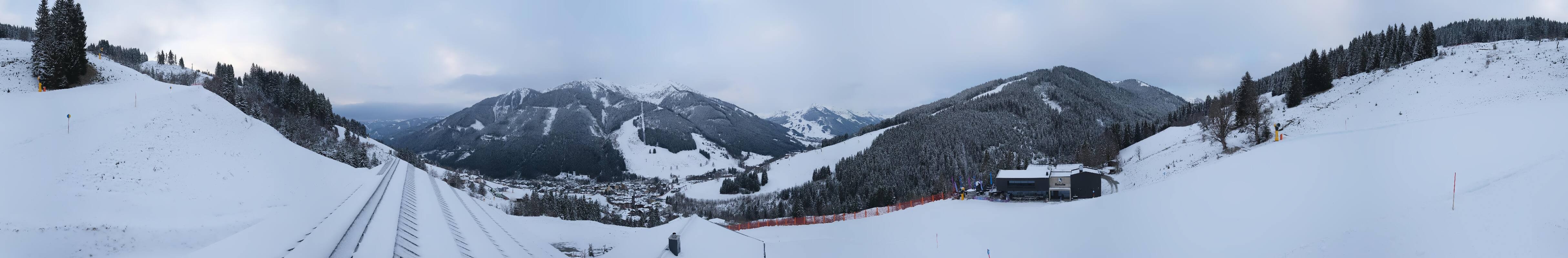 Archiv Foto Webcam Saalbach - Blick von der Maisalm