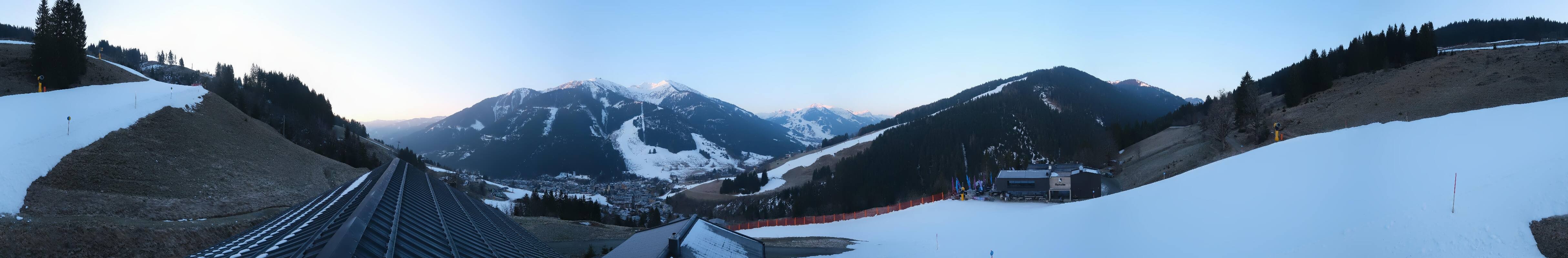 Archiv Foto Webcam Saalbach - Blick von der Maisalm
