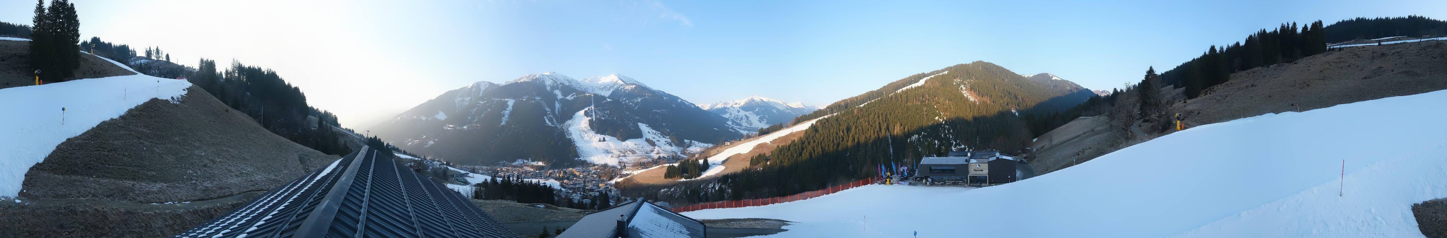 Archiv Foto Webcam Saalbach - Blick von der Maisalm