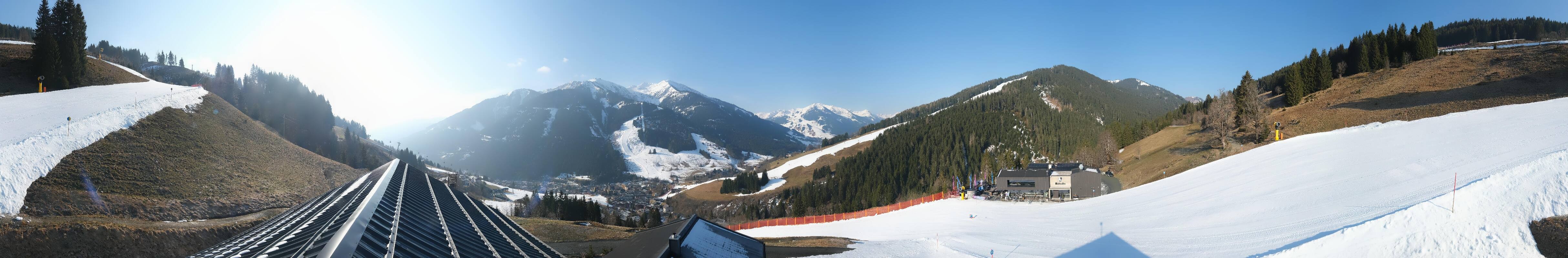 Archiv Foto Webcam Saalbach - Blick von der Maisalm