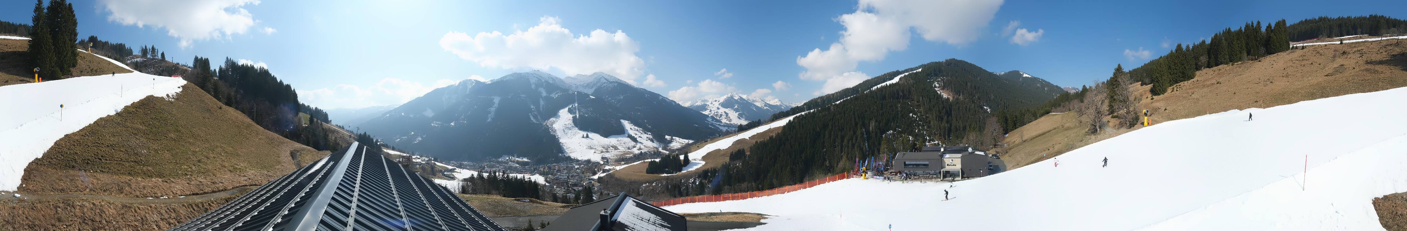 Archiv Foto Webcam Saalbach - Blick von der Maisalm