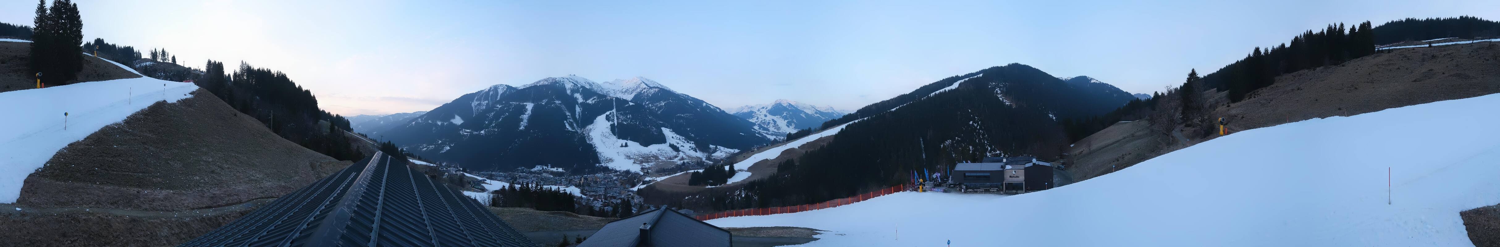 Archiv Foto Webcam Saalbach - Blick von der Maisalm
