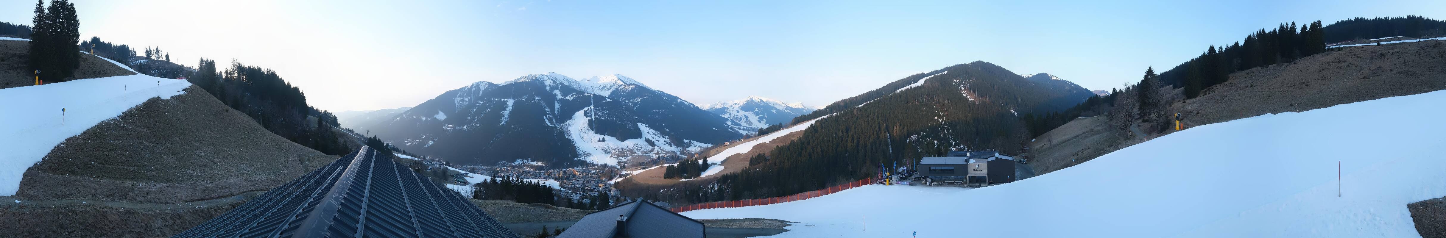 Archiv Foto Webcam Saalbach - Blick von der Maisalm