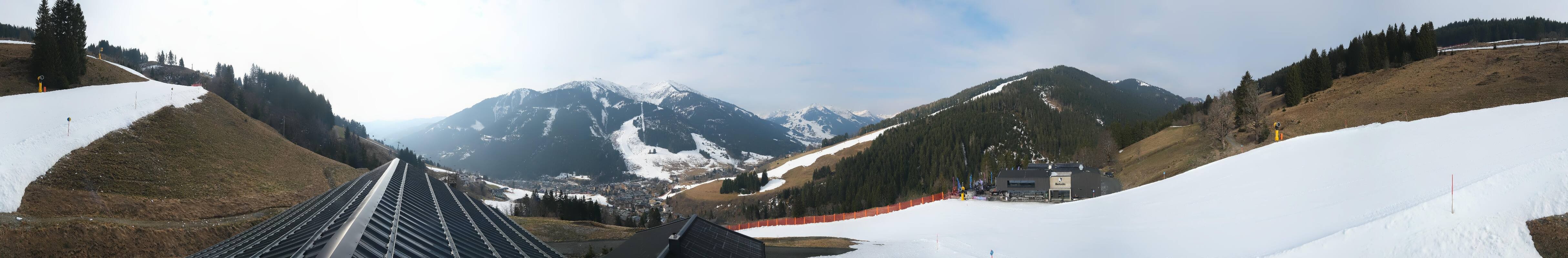 Archiv Foto Webcam Saalbach - Blick von der Maisalm