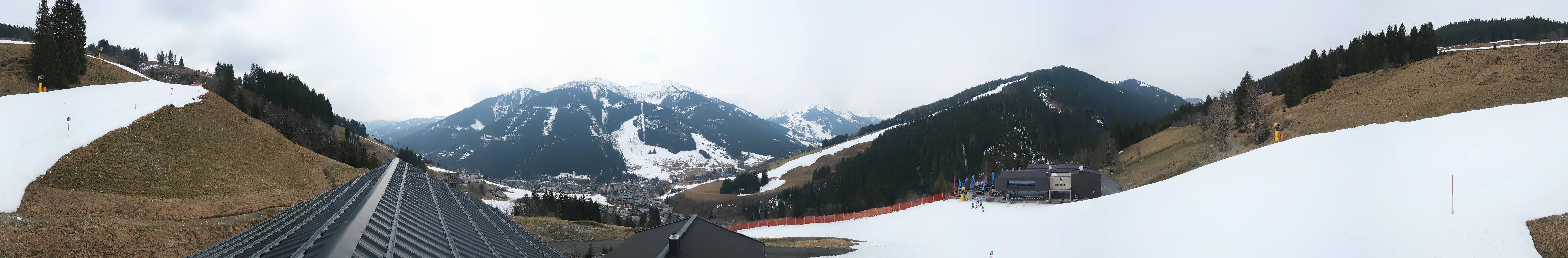 Archiv Foto Webcam Saalbach - Blick von der Maisalm