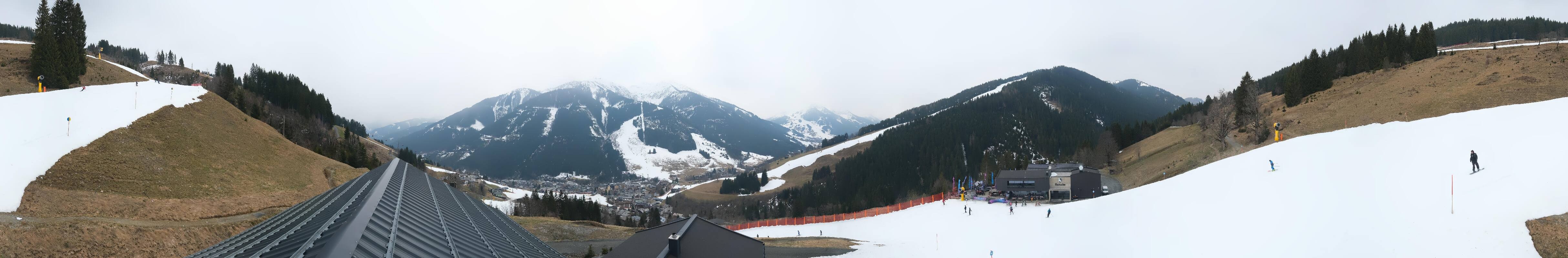 Archiv Foto Webcam Saalbach - Blick von der Maisalm
