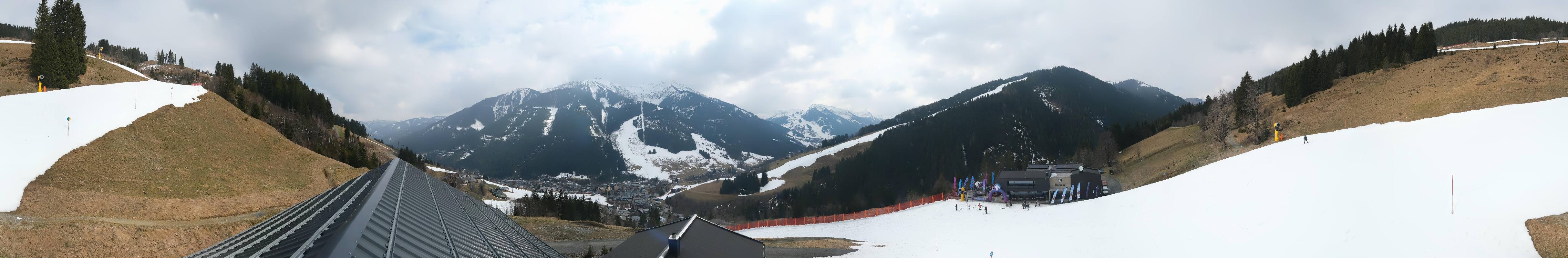 Archiv Foto Webcam Saalbach - Blick von der Maisalm