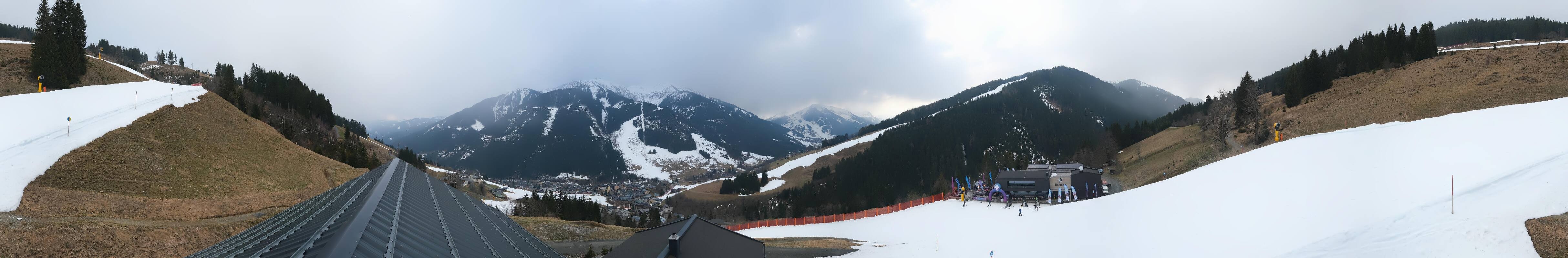 Archiv Foto Webcam Saalbach - Blick von der Maisalm