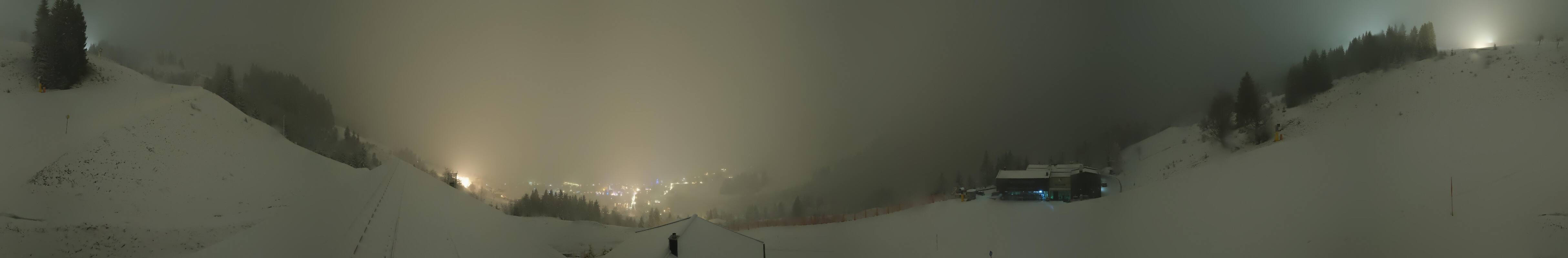 Archived image Webcam Saalbach - View from the Maisalm