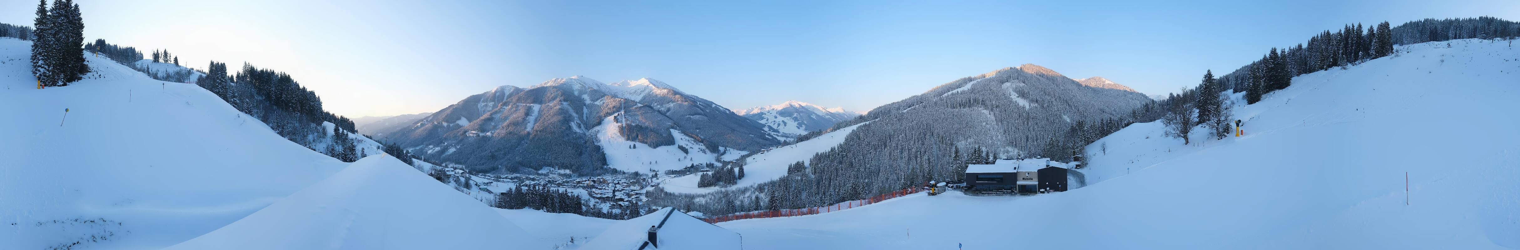 Archiv Foto Webcam Saalbach - Blick von der Maisalm