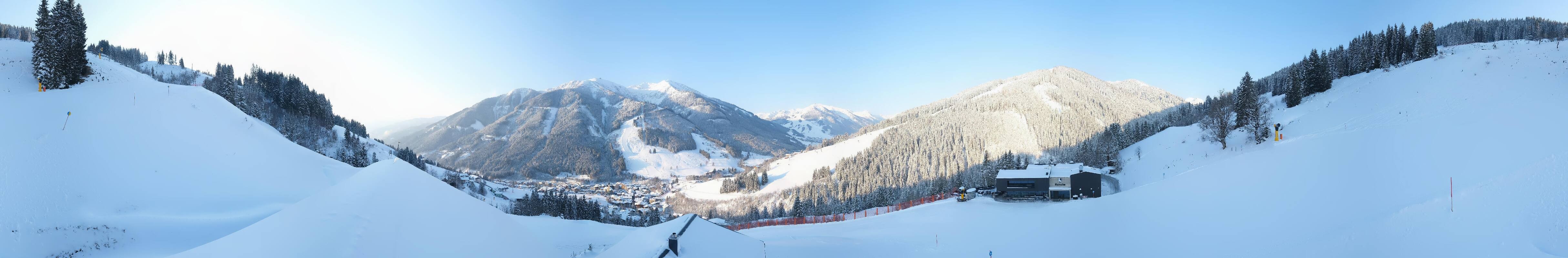 Archiv Foto Webcam Saalbach - Blick von der Maisalm