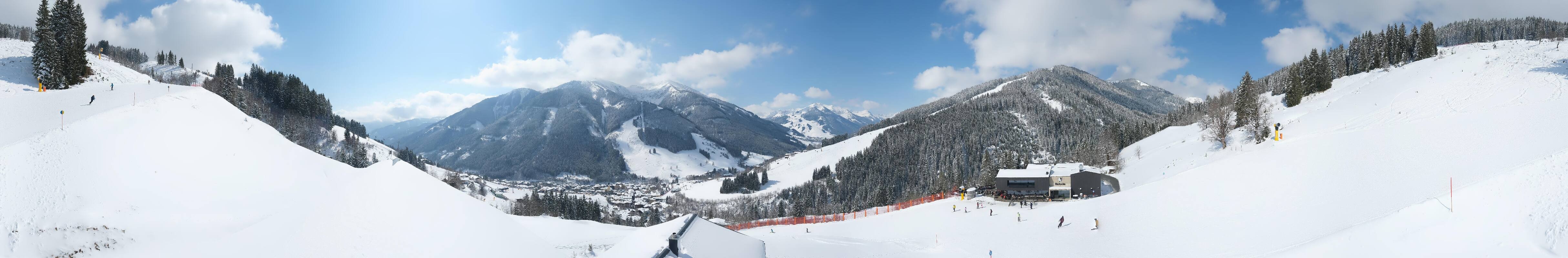 Archiv Foto Webcam Saalbach - Blick von der Maisalm