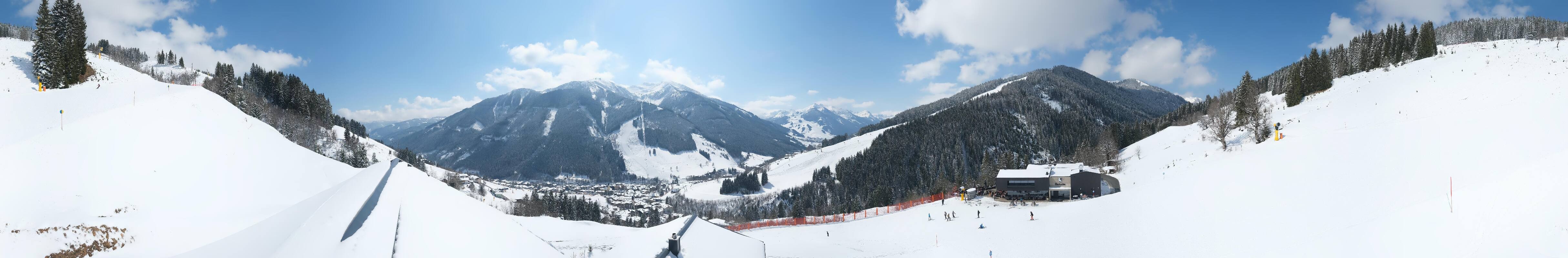Archiv Foto Webcam Saalbach - Blick von der Maisalm