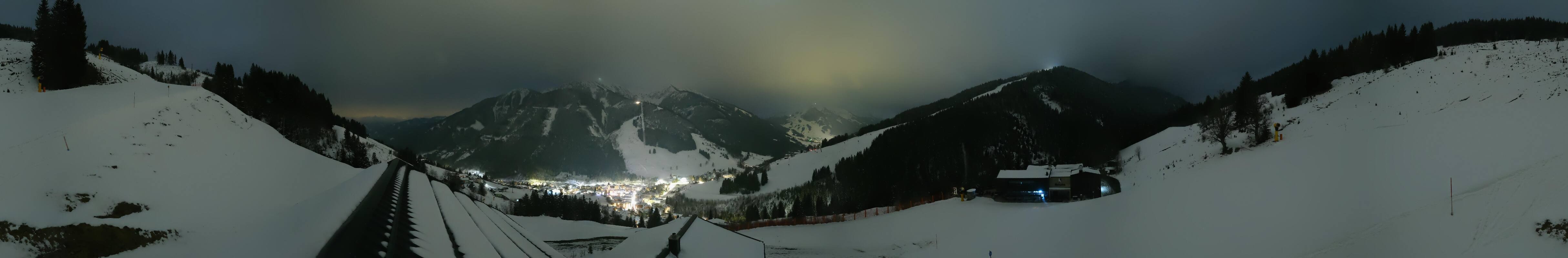 Archiv Foto Webcam Saalbach - Blick von der Maisalm