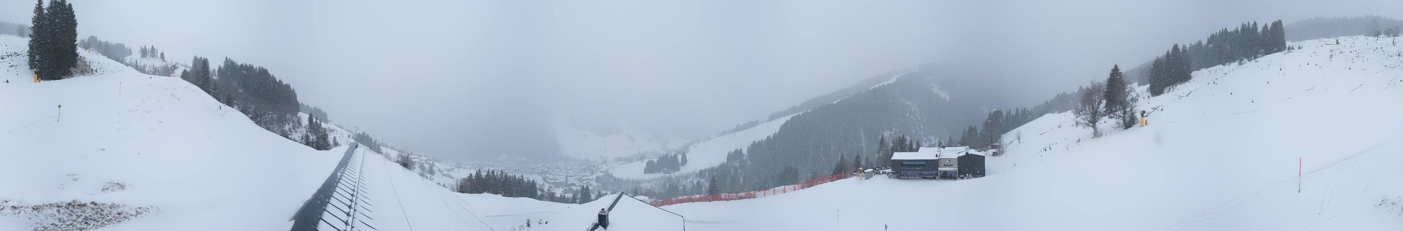 Archiv Foto Webcam Saalbach - Blick von der Maisalm
