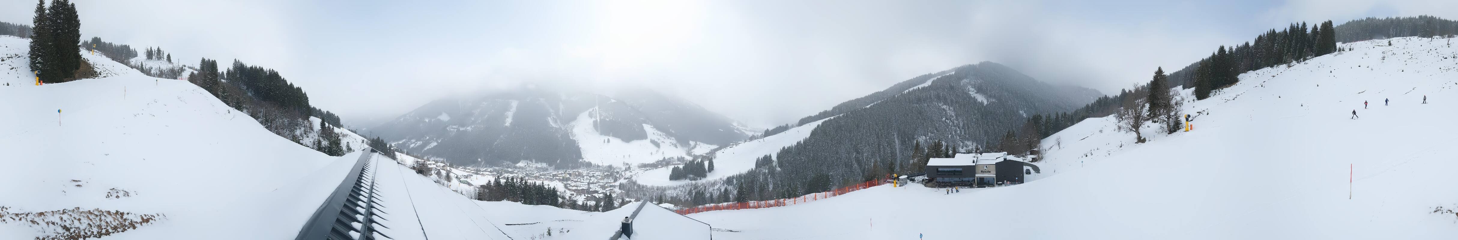 Archiv Foto Webcam Saalbach - Blick von der Maisalm