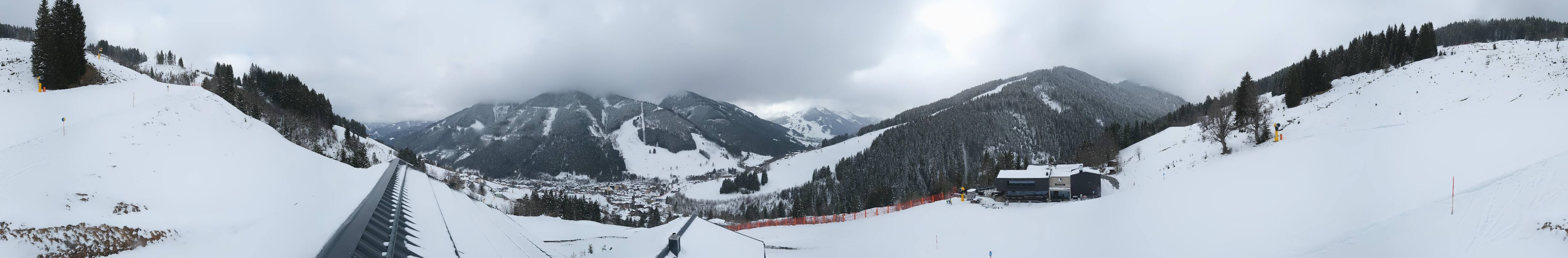 Archiv Foto Webcam Saalbach - Blick von der Maisalm