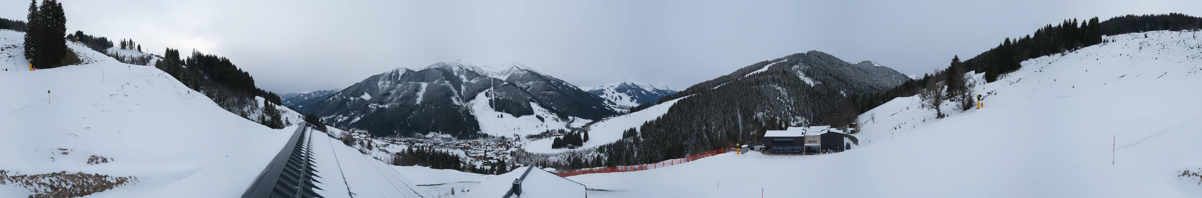 Archiv Foto Webcam Saalbach - Blick von der Maisalm