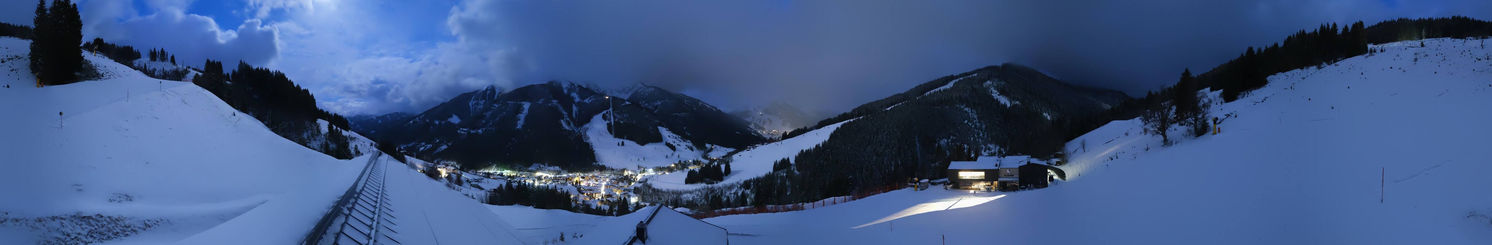 Archiv Foto Webcam Saalbach - Blick von der Maisalm
