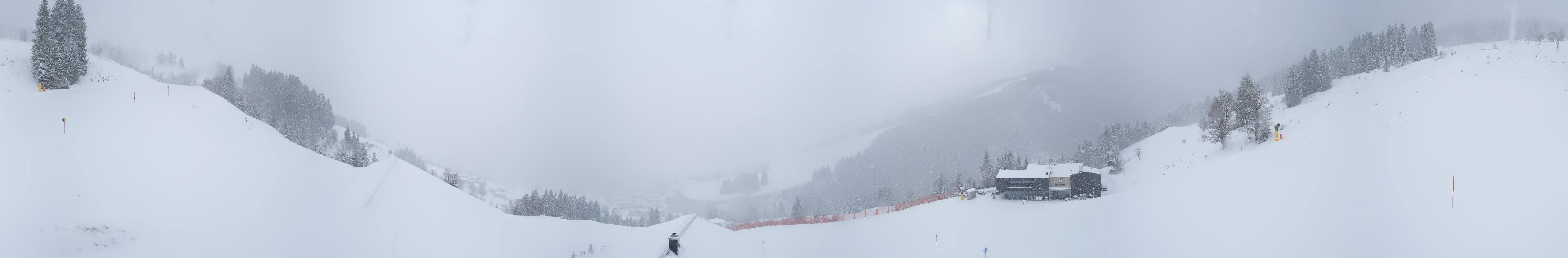 Archiv Foto Webcam Saalbach - Blick von der Maisalm