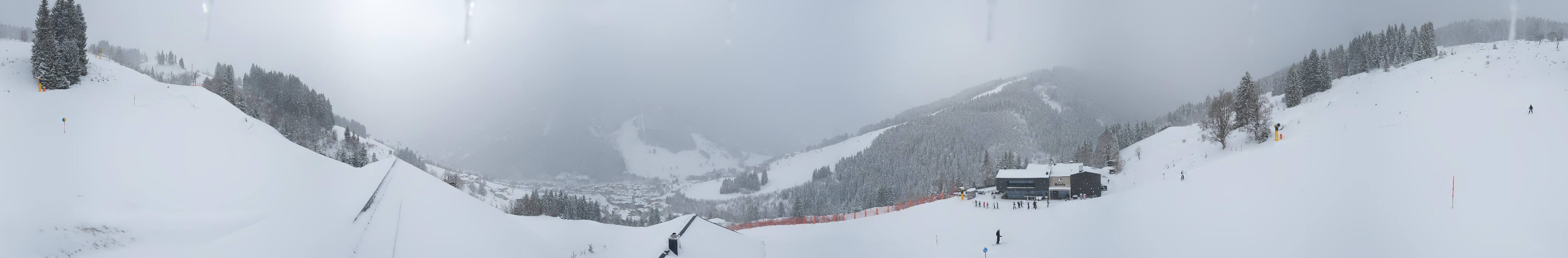 Archiv Foto Webcam Saalbach - Blick von der Maisalm