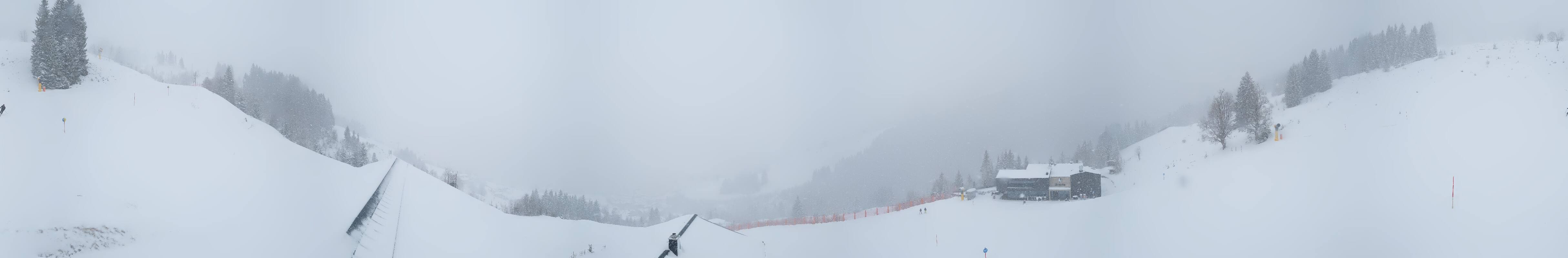 Archiv Foto Webcam Saalbach - Blick von der Maisalm