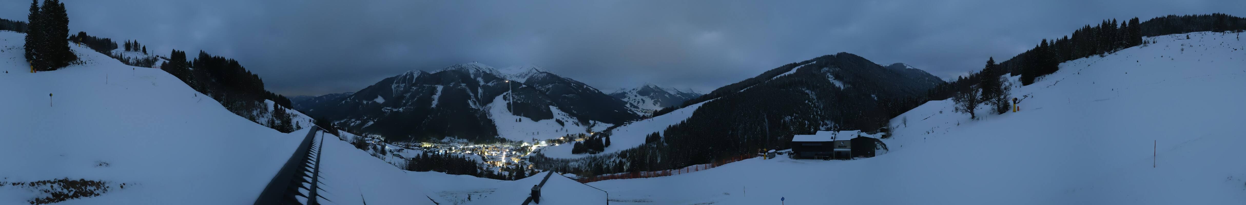Archiv Foto Webcam Saalbach - Blick von der Maisalm
