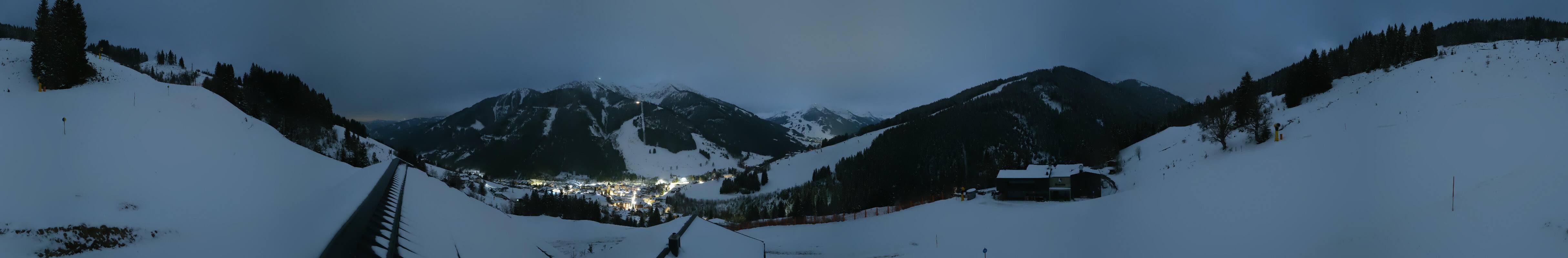 Archiv Foto Webcam Saalbach - Blick von der Maisalm