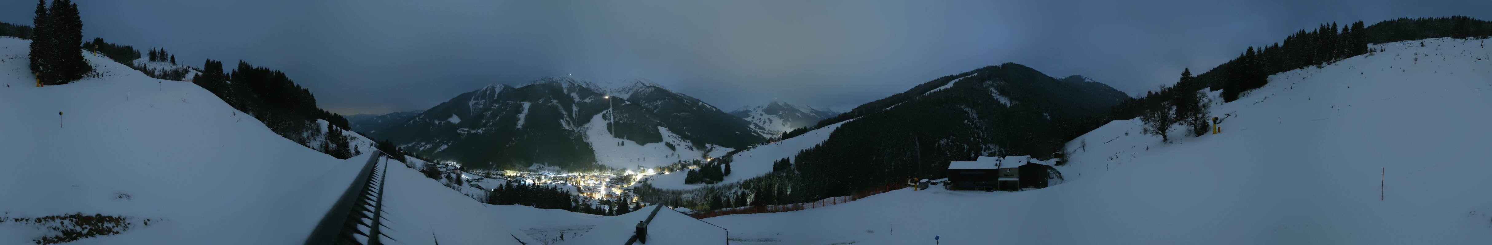 Archiv Foto Webcam Saalbach - Blick von der Maisalm