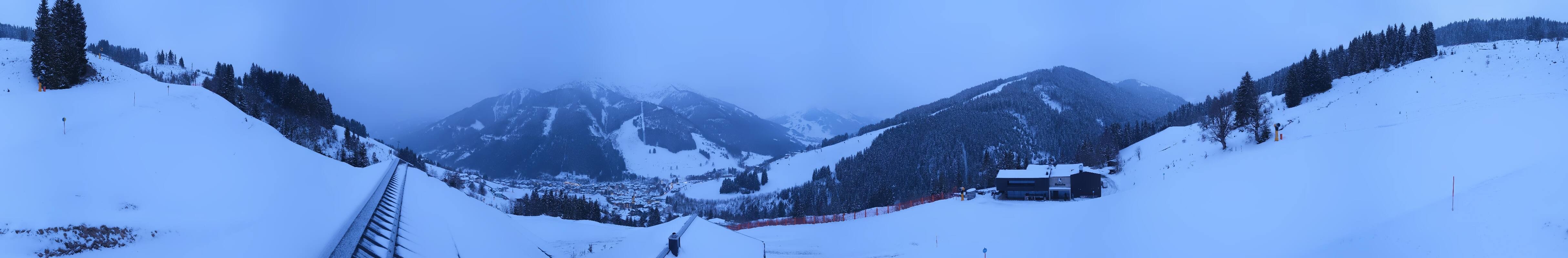 Archiv Foto Webcam Saalbach - Blick von der Maisalm