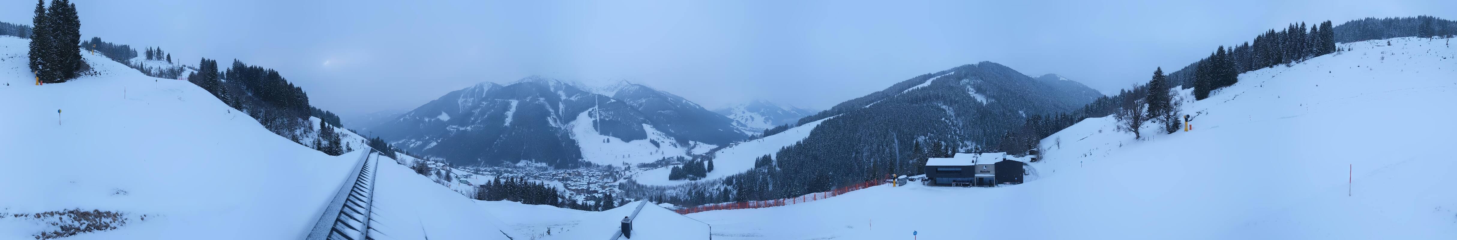 Archiv Foto Webcam Saalbach - Blick von der Maisalm