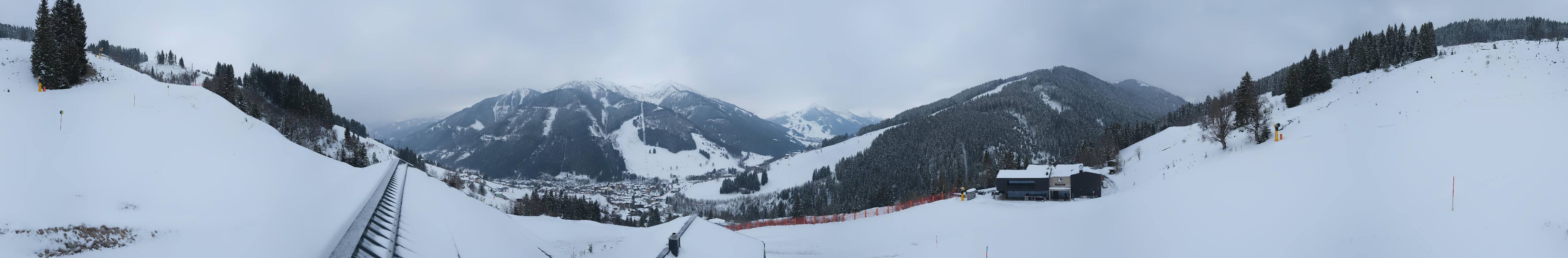 Archiv Foto Webcam Saalbach - Blick von der Maisalm