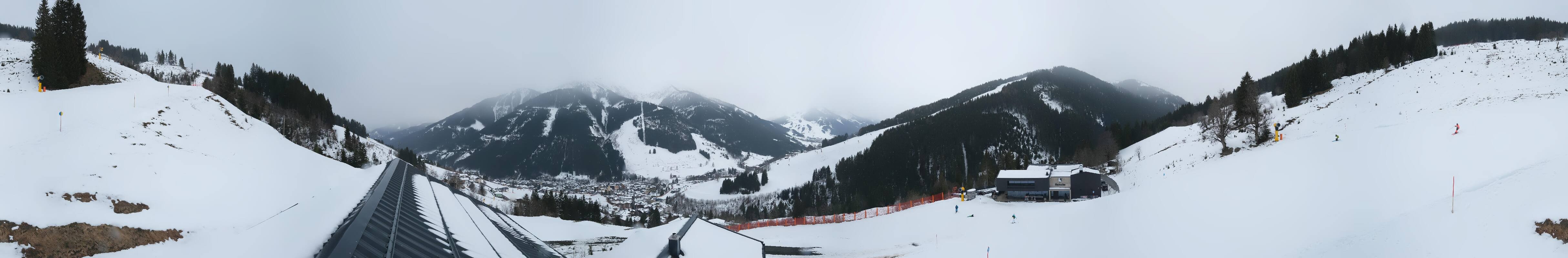 Archived image Webcam Saalbach - View from the Maisalm