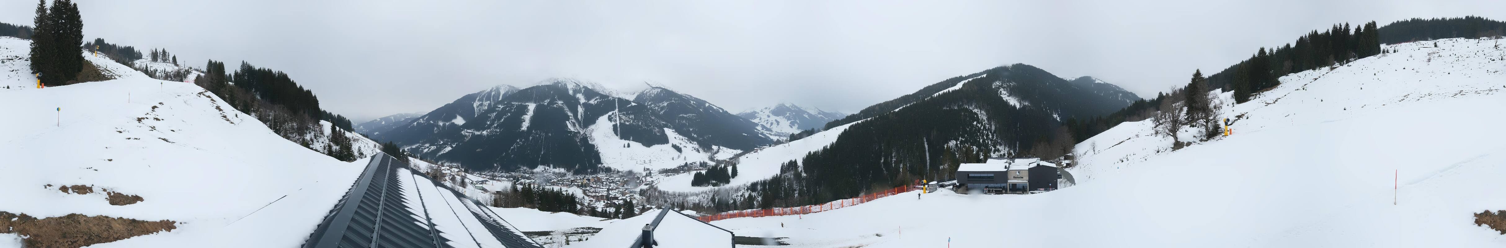 Archiv Foto Webcam Saalbach - Blick von der Maisalm
