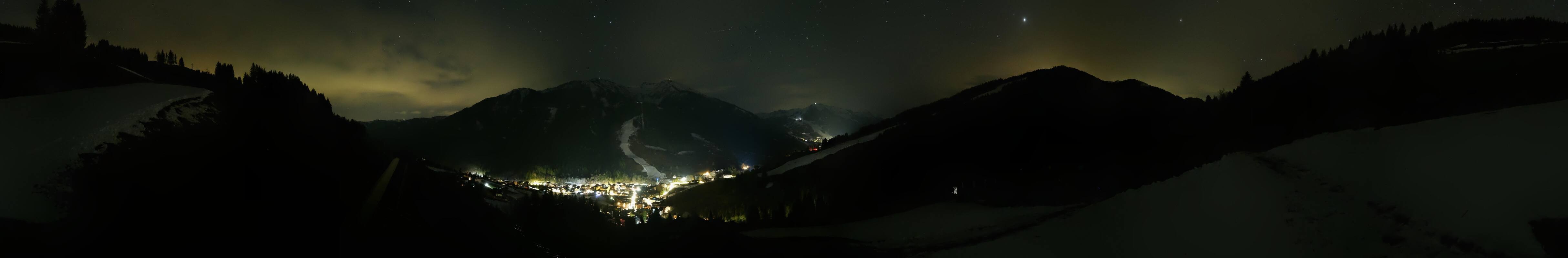 Archiv Foto Webcam Saalbach - Blick von der Maisalm