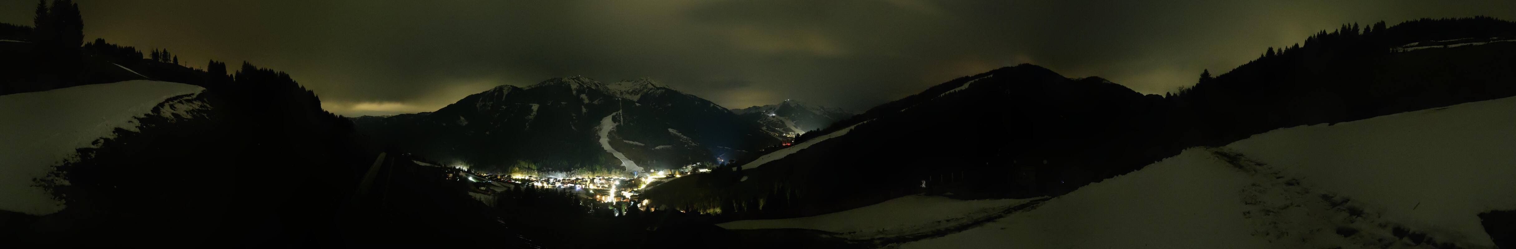 Archiv Foto Webcam Saalbach - Blick von der Maisalm