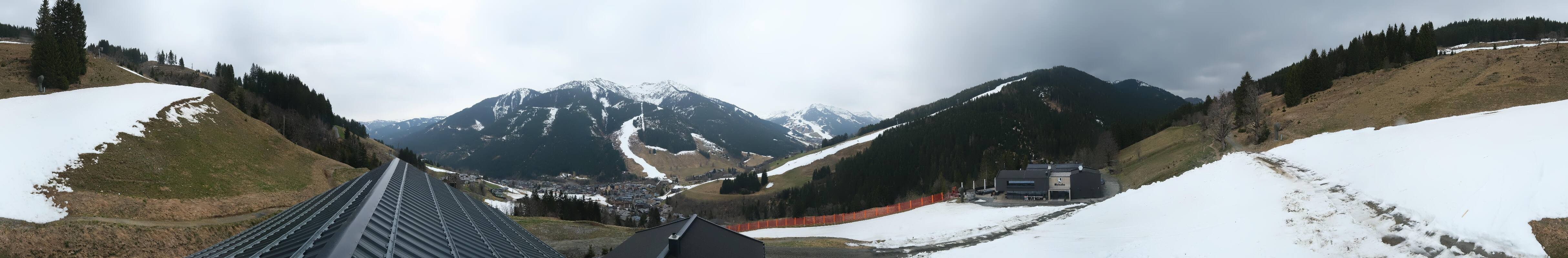 Archiv Foto Webcam Saalbach - Blick von der Maisalm