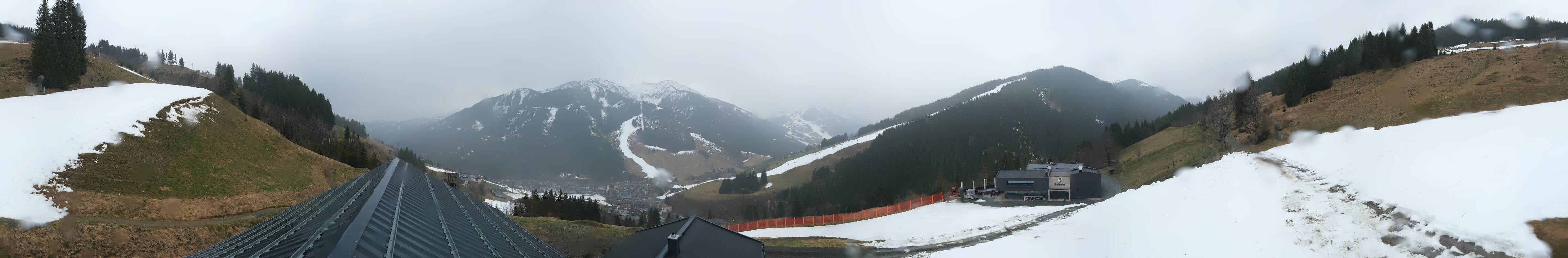 Archiv Foto Webcam Saalbach - Blick von der Maisalm