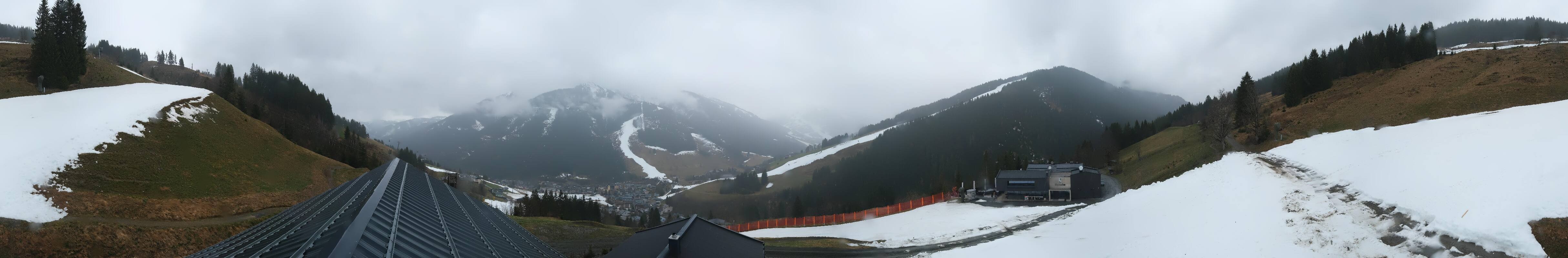 Archiv Foto Webcam Saalbach - Blick von der Maisalm